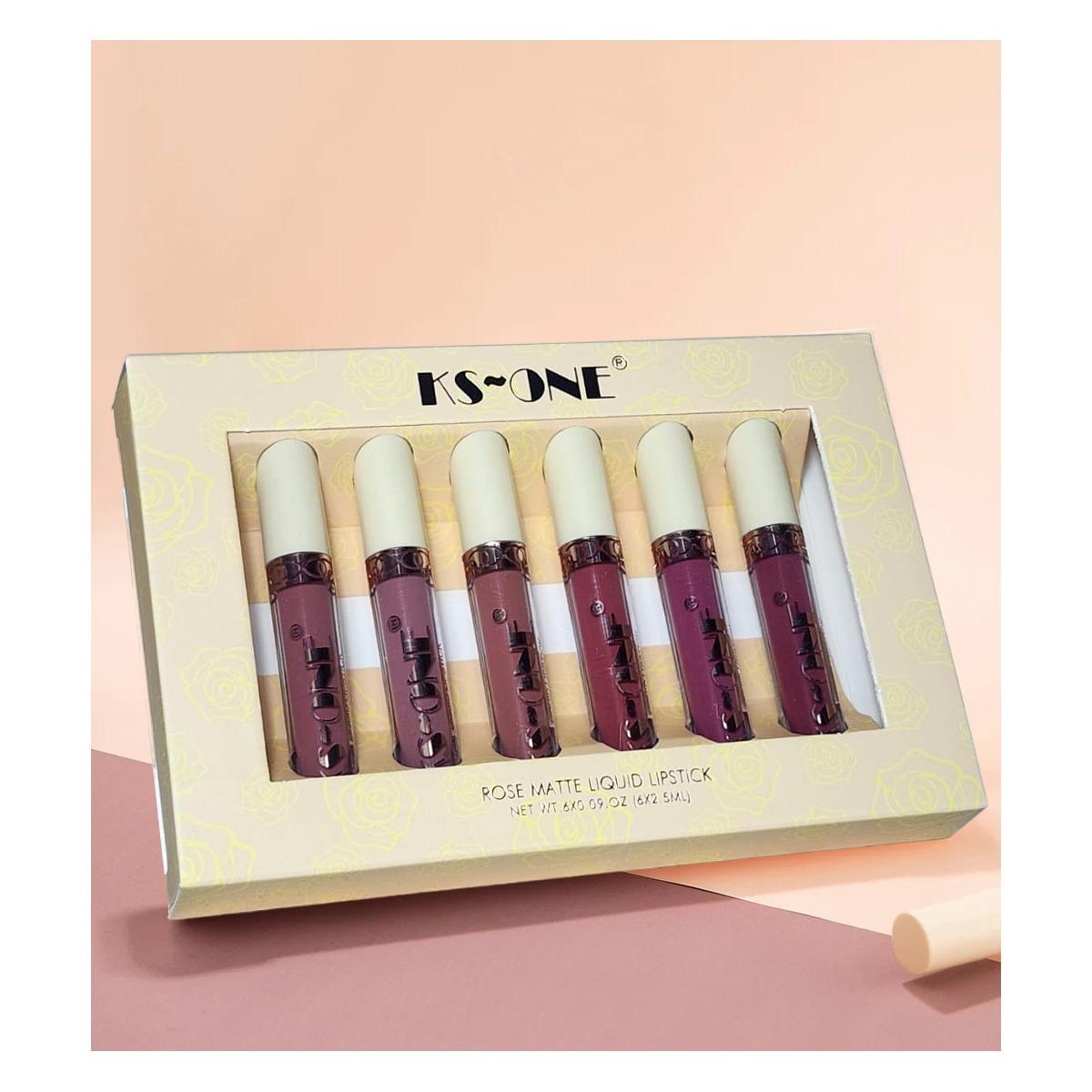 Set Of 6 Matte Liquid Lipstick, Long Lasting Matte Lipstick, Waterproof Matte Gloss Lipstick Set Set Of 6 Matte Liquid Lipstick, Long Lasting Matte Lipstick, Waterproof Matte Gloss Lipstick Set